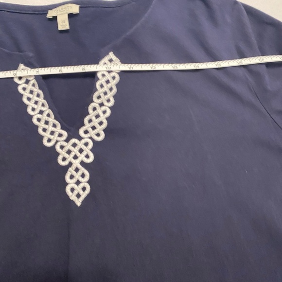 Talbots Women's Polyester Knee Length Shirt Dresses Size 2x - Picture 7 of 16